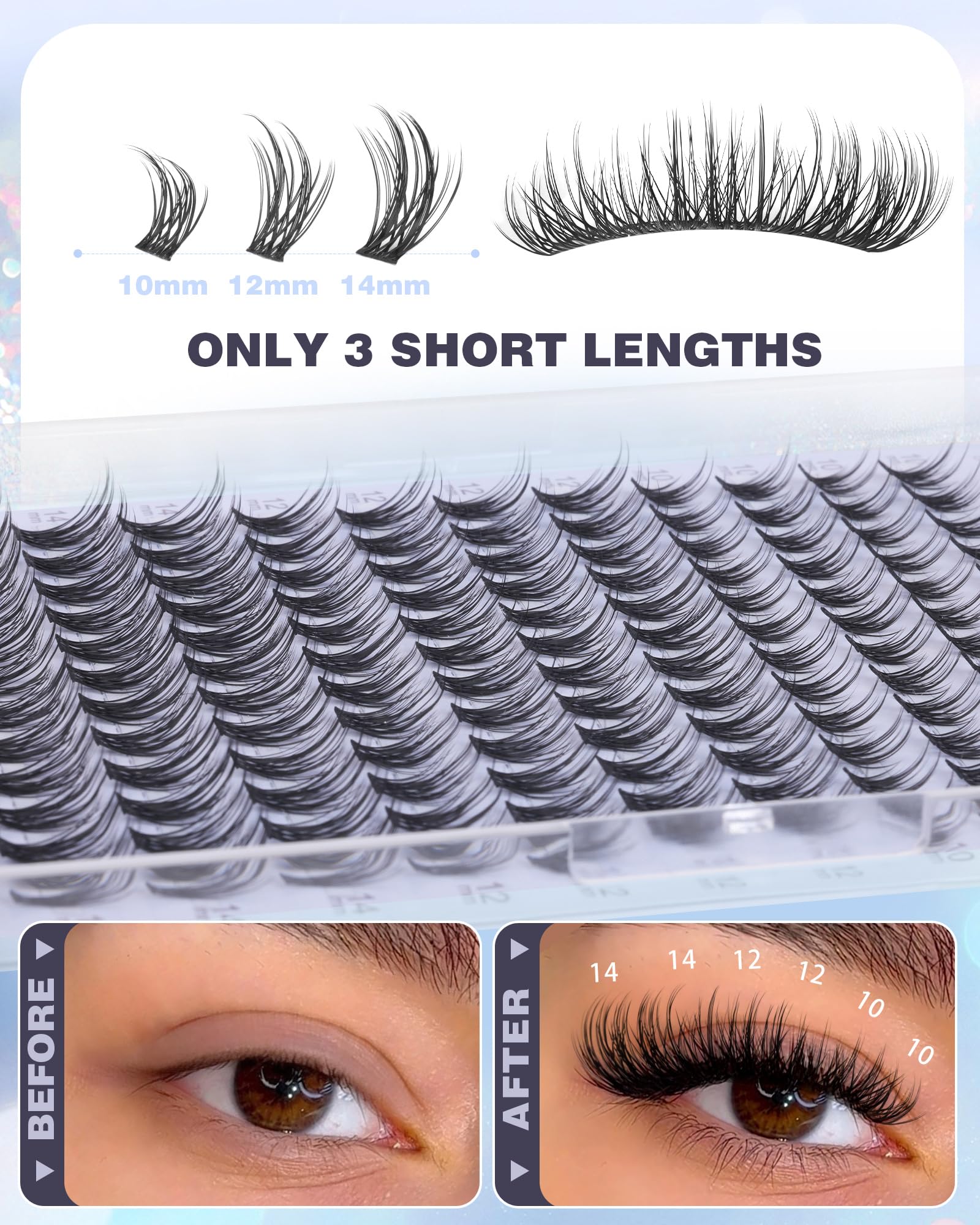 Geeneiya eyelash brush blends natural and false lashes seamlessly