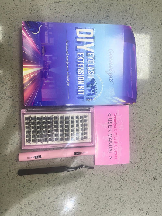 Geeneiya lash bond and seal bottle for stronghold and waterproof wear
