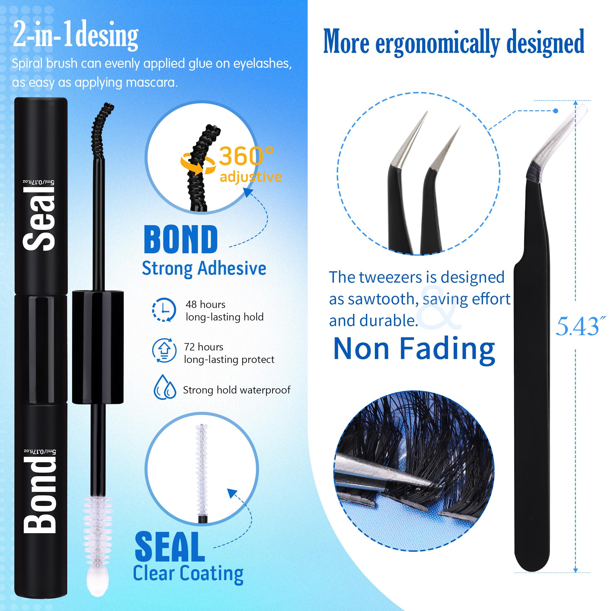 Geeneiya synthetic fiber lashes deliver salon-like volume at home