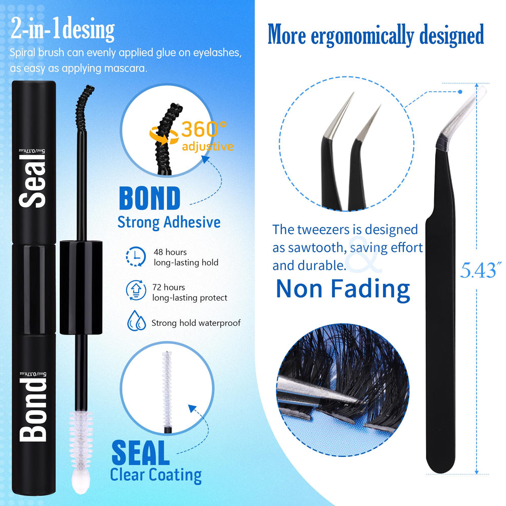 Geeneiya synthetic fiber lashes deliver salon-like volume at home