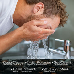 Geir Ness Face Scrub after-use glow signals youthful-looking skin potential