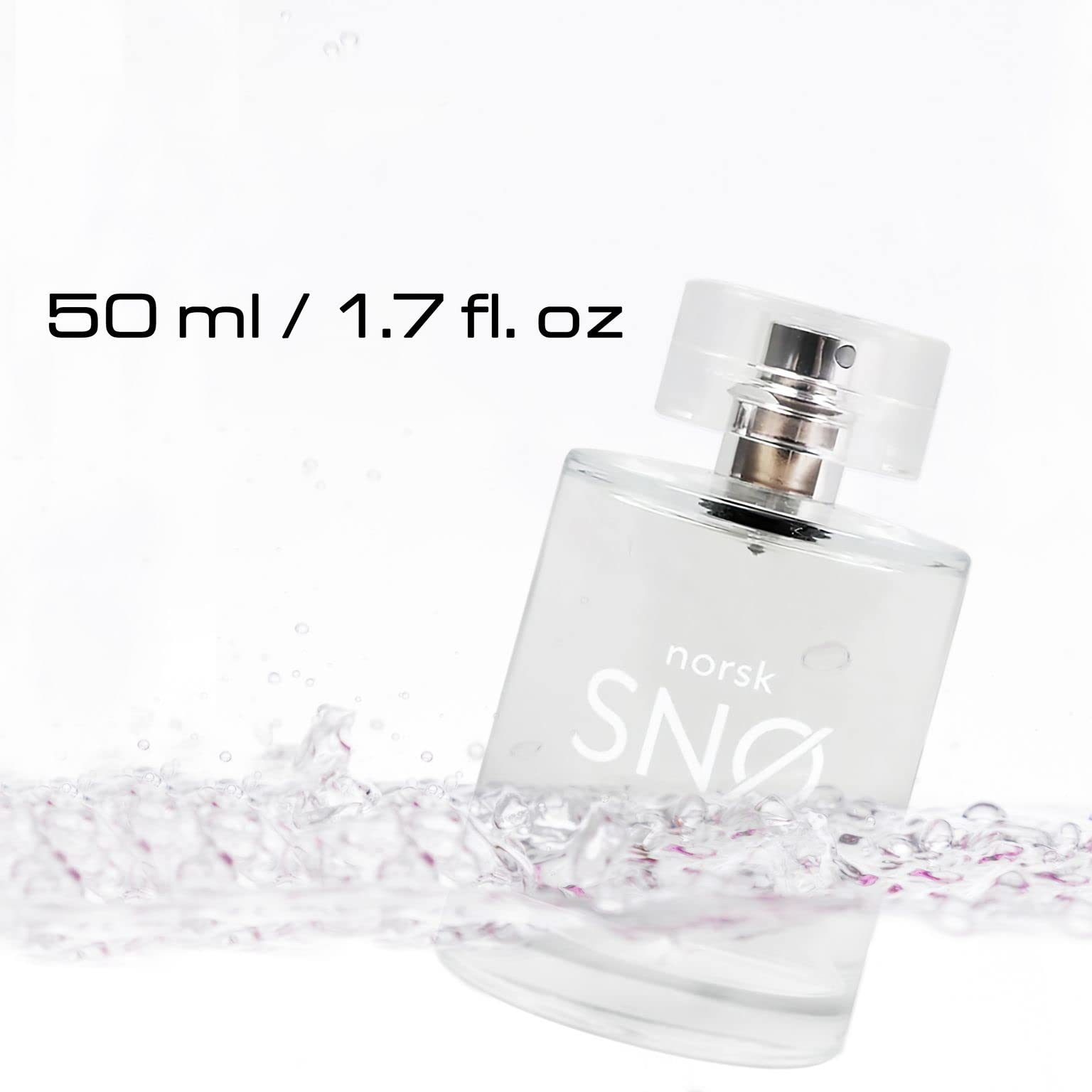 Geir Ness Norsk Snø bottle seen under soft light mood