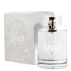 Geir Ness Norsk Snø sunlit bottle captures natural glow and clean fragrance.