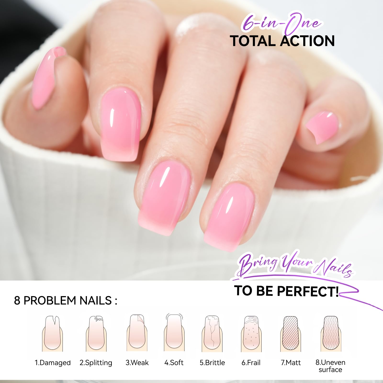 Gelike EC Glossy Finish highlights high shine and protective surface