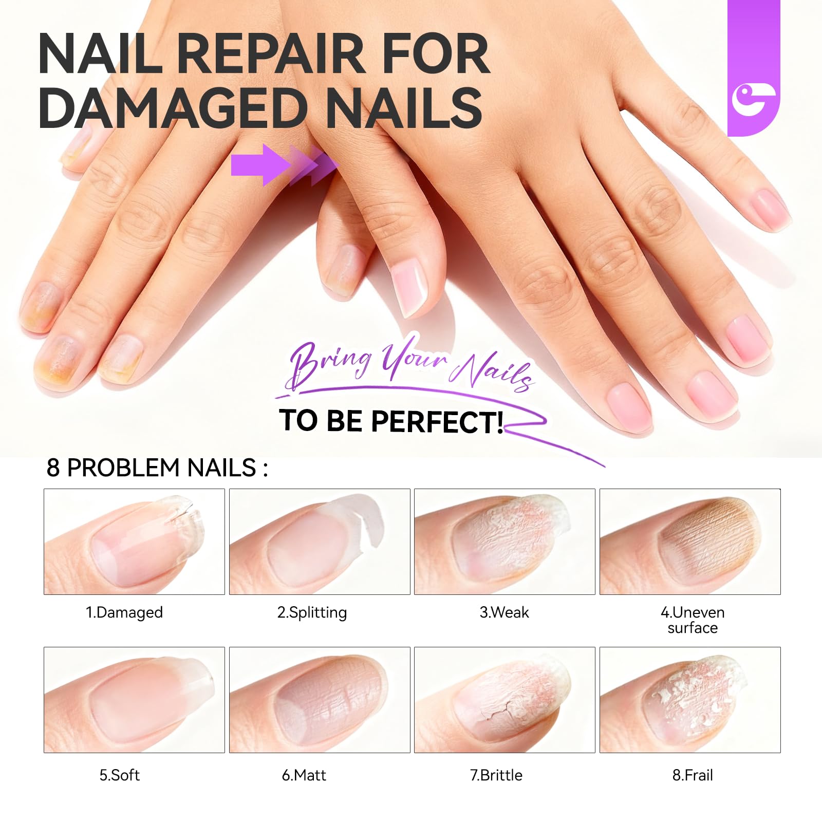 gelike ec Milky Pink growth swatch showing smooth finish for growth support