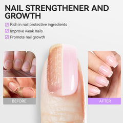 Gelike EC natural colour nails with a subtle, long-lasting tint.