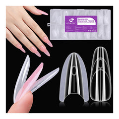 Gelike EC Sandwich dual-form bottom view shows precise application for clean extensions