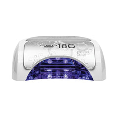 Gelish 18G Classic LED Light in front view, compact and ergonomic for home or salon use.