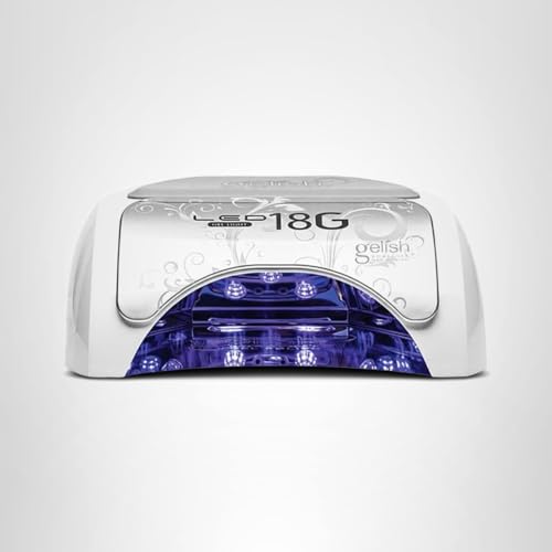 Gelish 18G Classic LED Light set up for pedicure room workflows.