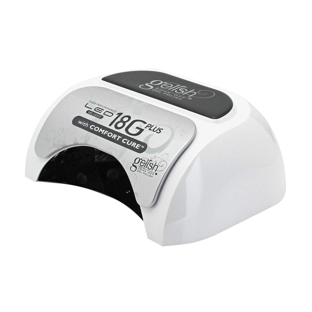 Gelish 18G Plus LED Light provides 36W for fast, reliable curing of Gelish gels.