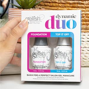 Gelish high-gloss finish for flawless, chip-free salon results.