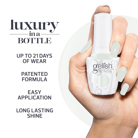 Gelish Living Our Life collection bottle in bold shade for day or night.