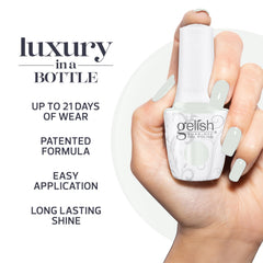 Gelish Living Our Life collection bottle in bold shade for day or night.