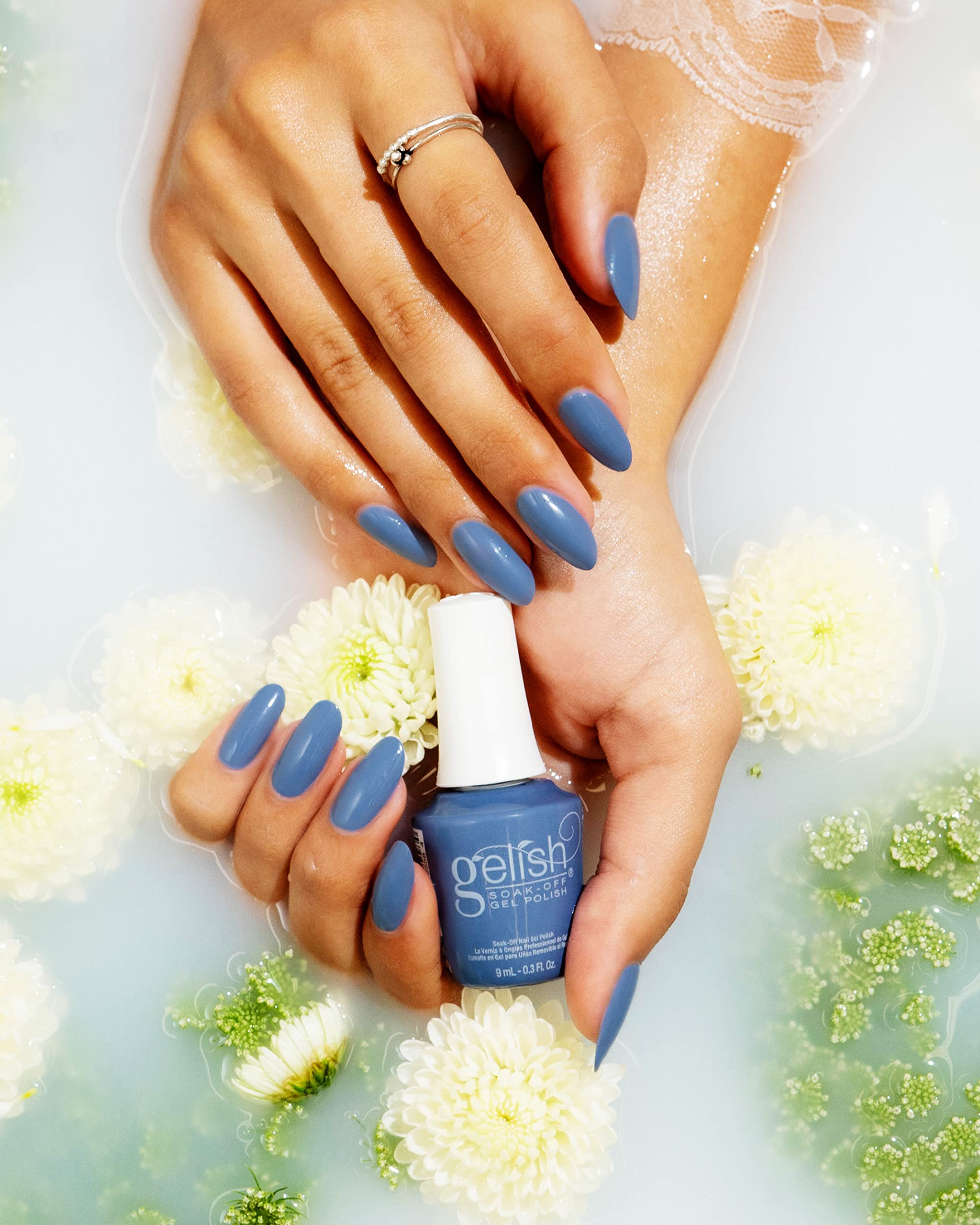 Gelish Mini shows 21 day chip-free wear on nails