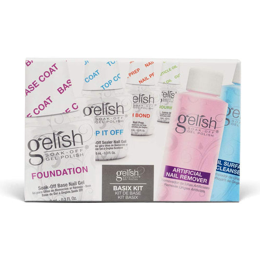 Applying Gelish pH Bond for better adhesion