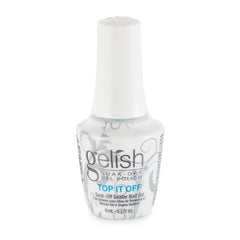 Gelish Mini Terrific Trio at-home manicure setup for easy DIY gel nails.