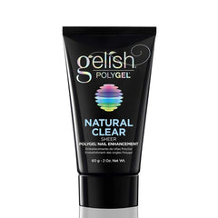 Gelish PolyGel Brand bottle pour enables precise starts for a seamless manicure.