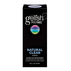 Gelish PolyGel Brand color palette spread showcases range for flawless sculpting.
