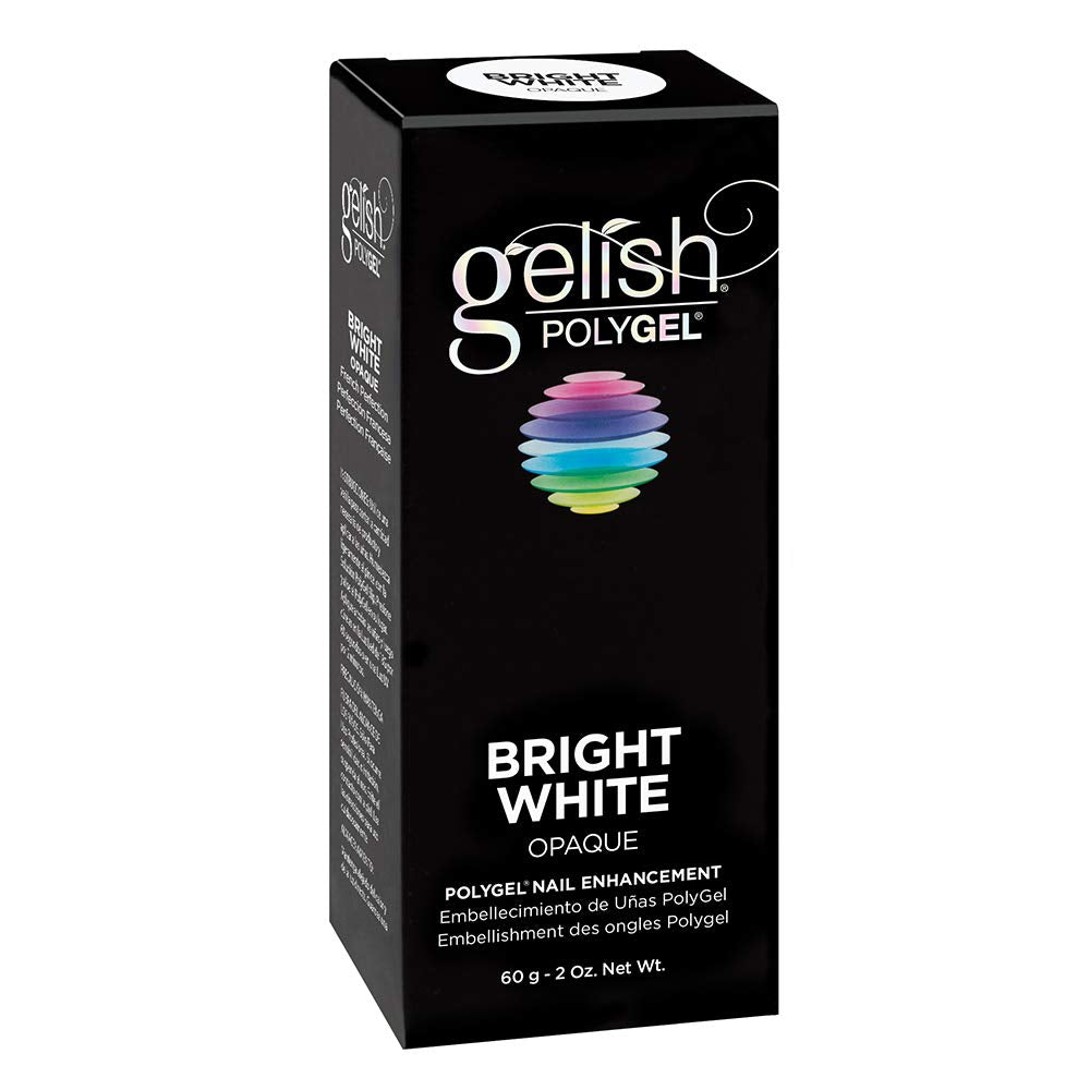 Finished Gelish PolyGel Brand nails show long-lasting strength and lightweight feel.