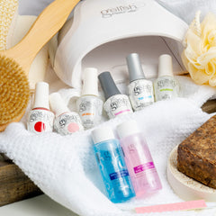 Gelish Foundation base coat builds a solid foundation for color.