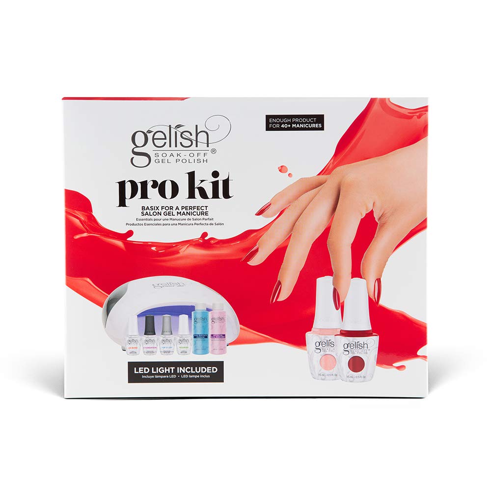 Gelish Light Elegant gel polish swatch for soft, sophisticated shine.