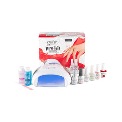 Gelish Pro Kit Pro LED Light for quick, even curing at home.