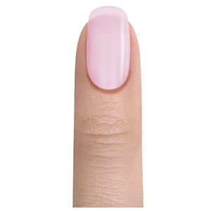 Gelish Structure Gel swatch displays Translucent Pink coverage with added strength.