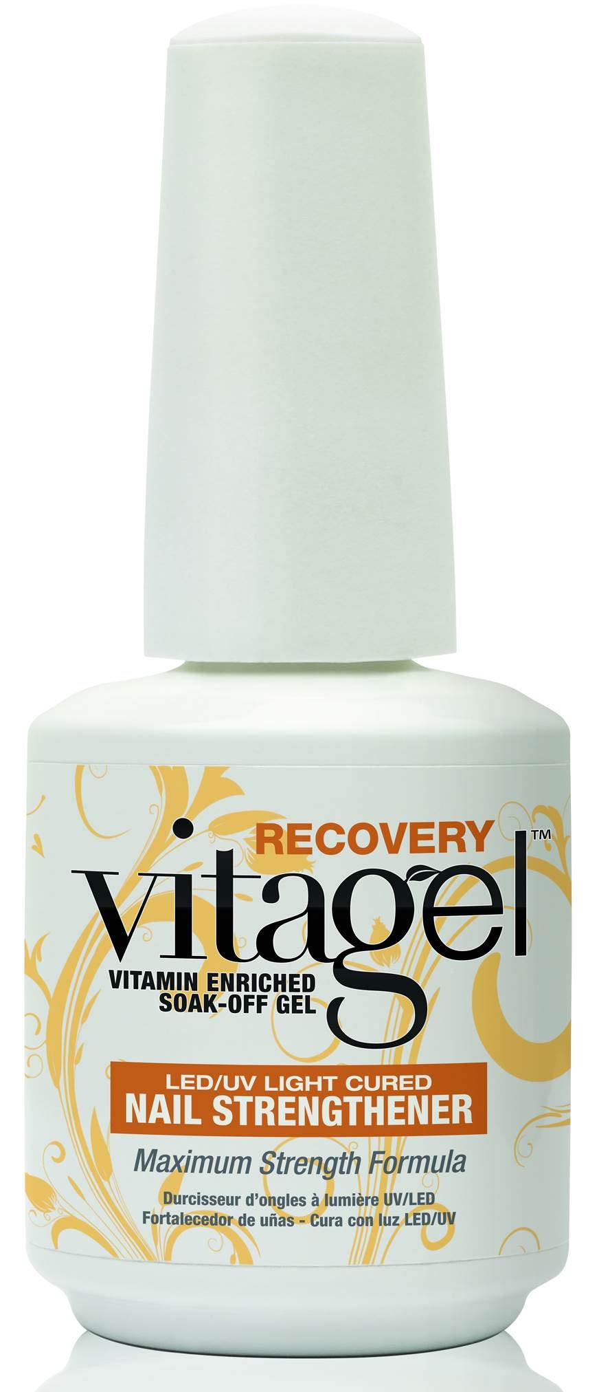 Gelish VitaGel application brush demonstrating easy daily use for flexible nails