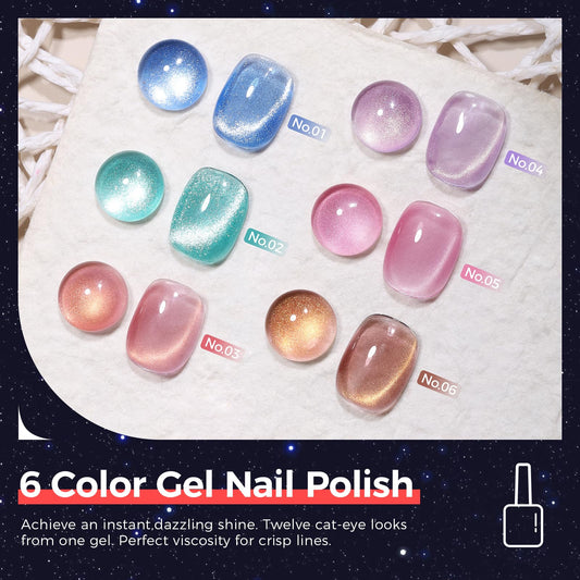 GELLAKTIK 5-in-1 base-color-top formula in one bottle for quick DIY nails