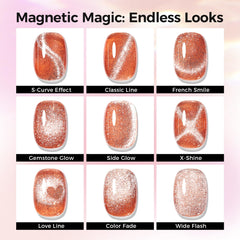 GELLAKTIK caramel brown nail polish ideal for daily wear.
