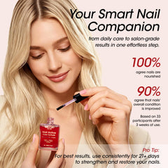 GELLEN Active Glow nourishes nails with hexanal and oils for healthy-looking results.