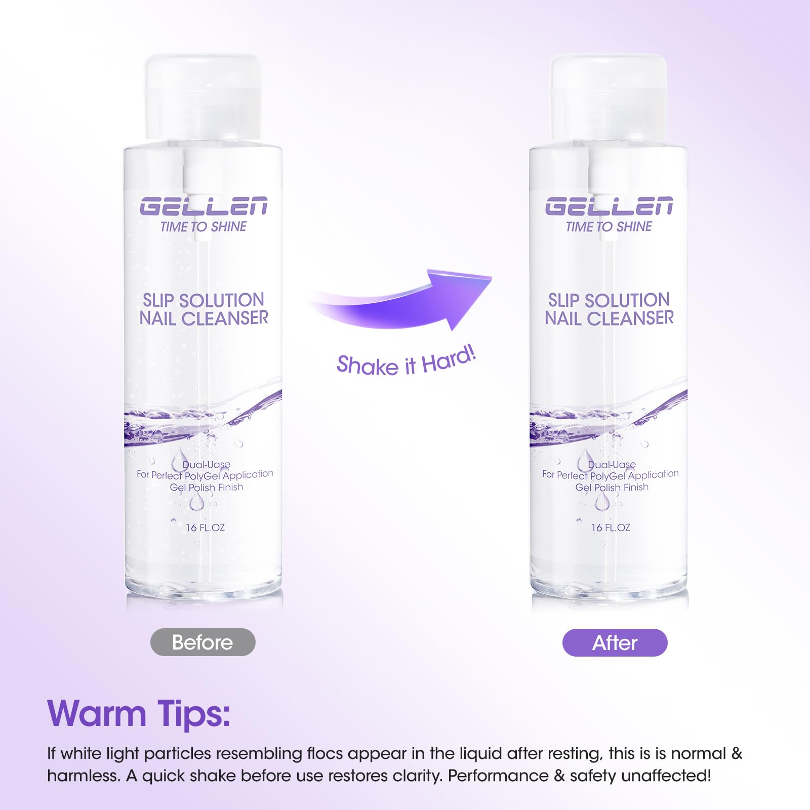 GELLEN home salon setup with large-capacity slip solution.