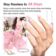 GELLEN Cat-Eye design example for chic nails.
