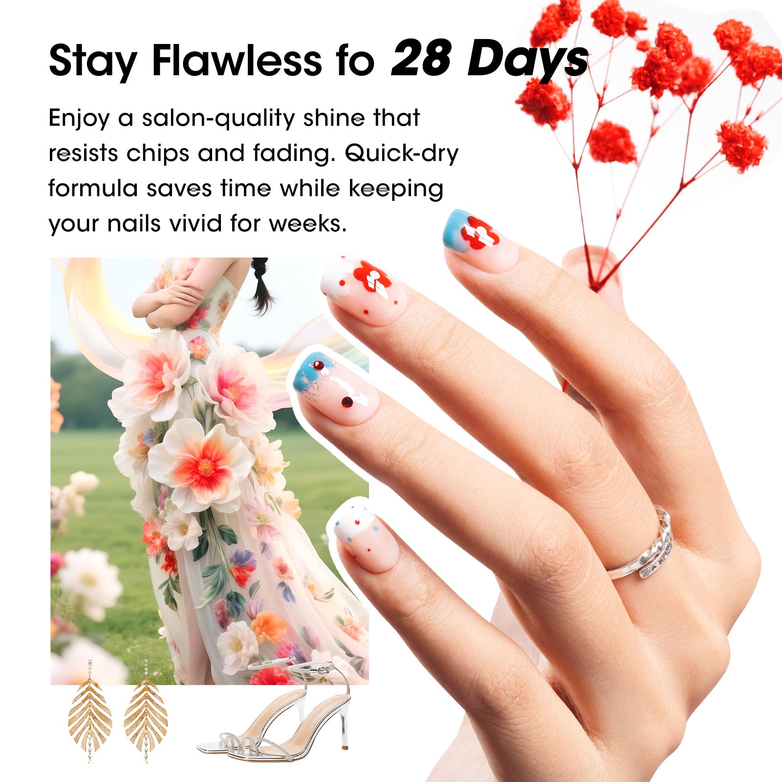 GELLEN 20-color palette offers versatile seasonal options