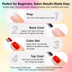 GELLEN nail kit ideal gift for women and girls.
