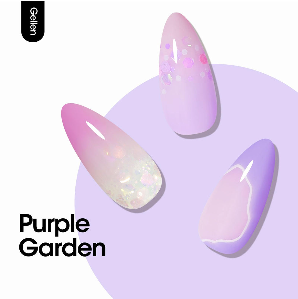 GELLEN orchid shade is ideal for creative nail art and daily wear.