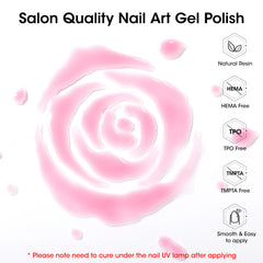 GELLEN Glossy Top Coat delivers high shine and durability.