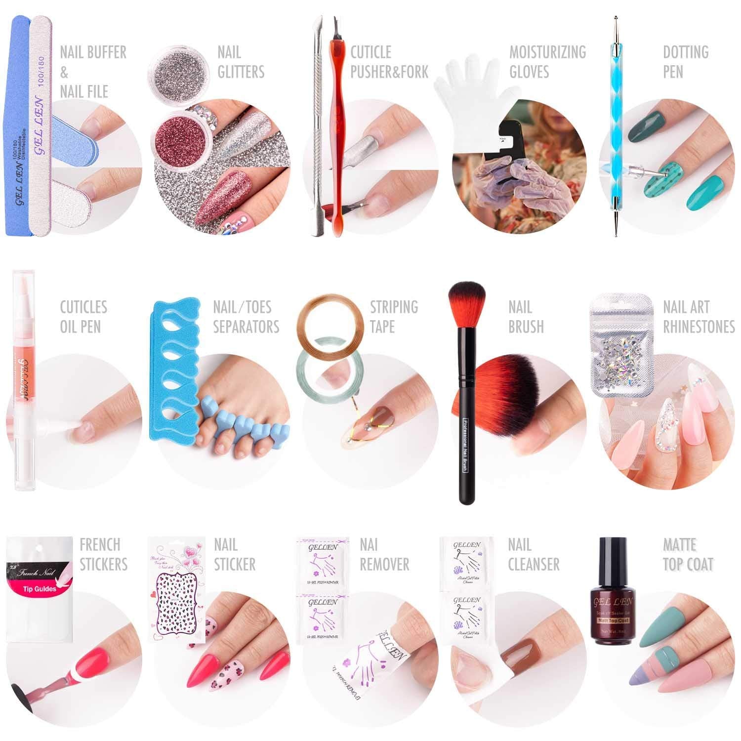 At-home manicure kit offering salon-like results