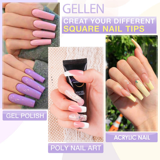 Gellen mini UV nail lamp enables quick curing for on-the-go nail care.