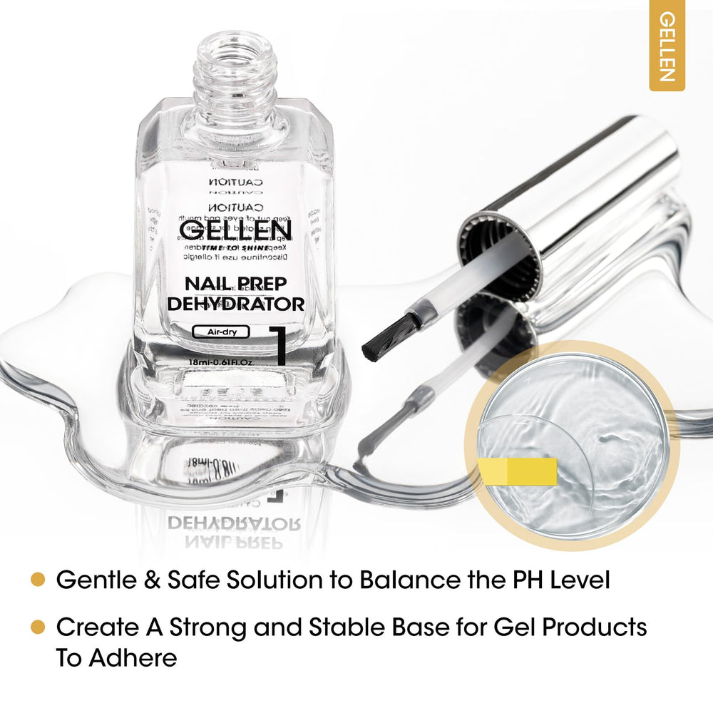 GELLEN Prevents lifting with gel adhesion boost.
