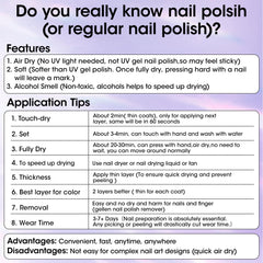 GELLEN Nails look smoother and more even after ridge filling.
