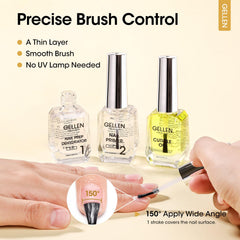GELLEN Salon-Quality manicure result with professional-grade prep.