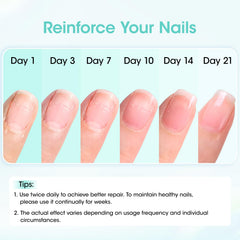 GELLEN Unscent Nail Strengthener packaging box beside the bottle