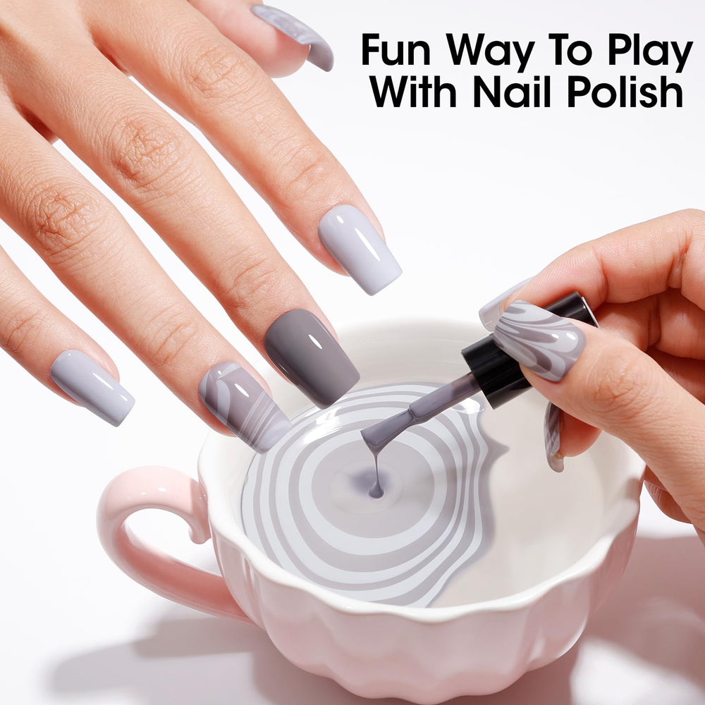 GELLEN wide-flat brush ensures smooth, streak-free application on nails