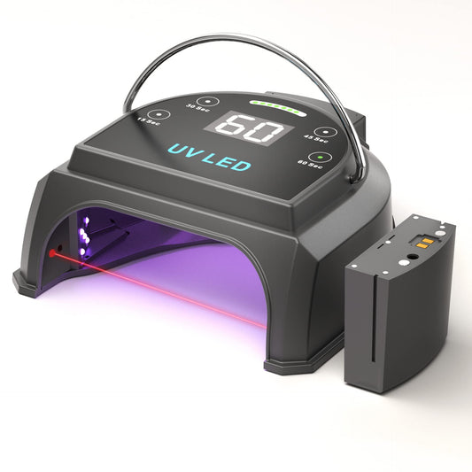 Gelpal 80W nail lamp front view for salon or home curing.