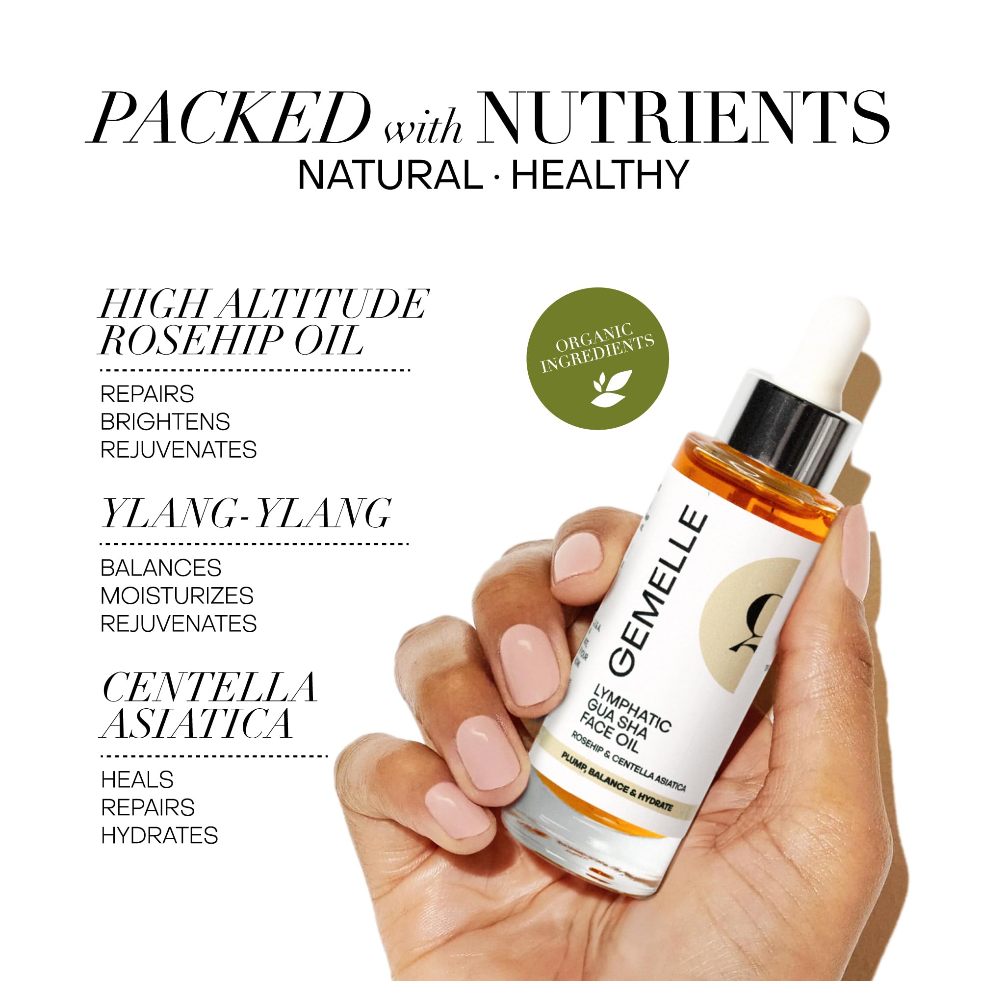 Centella Asiatica helping nourish the skin barrier with GEMELLE