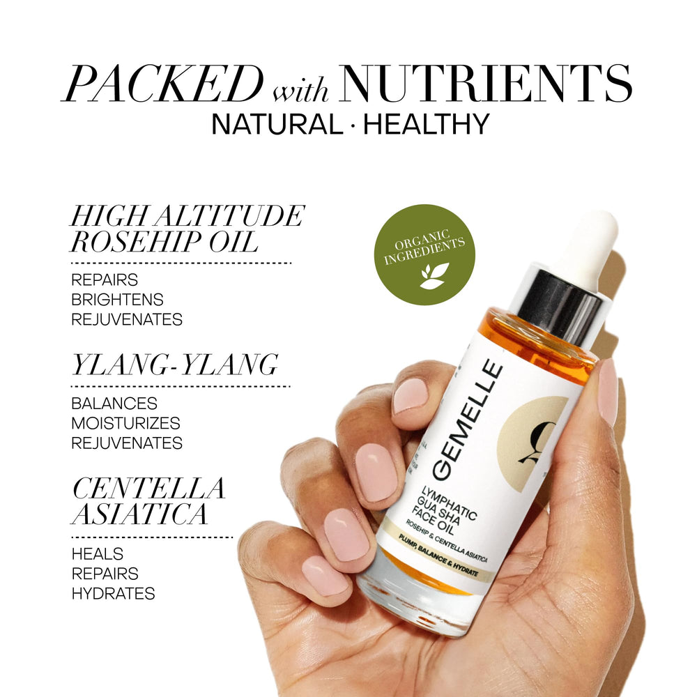 Centella Asiatica helping nourish the skin barrier with GEMELLE
