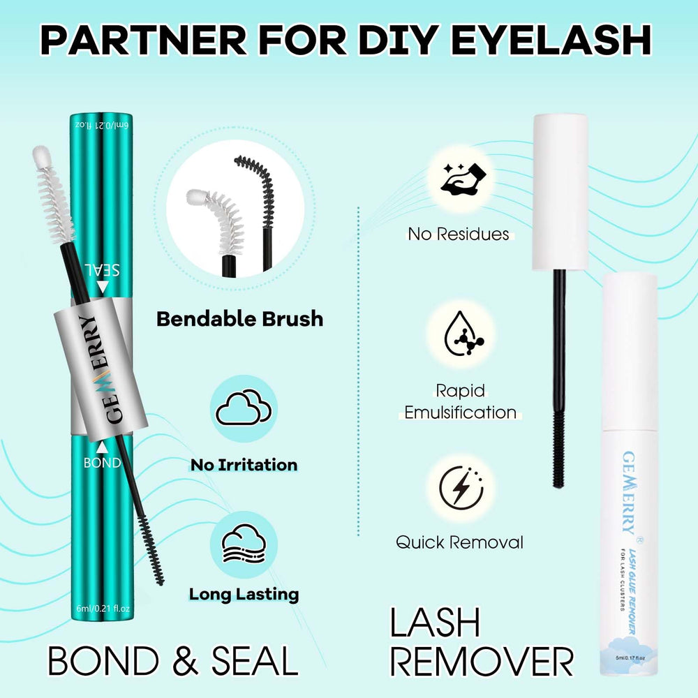 GEMERRY Lash Brush applicator for smooth glue distribution