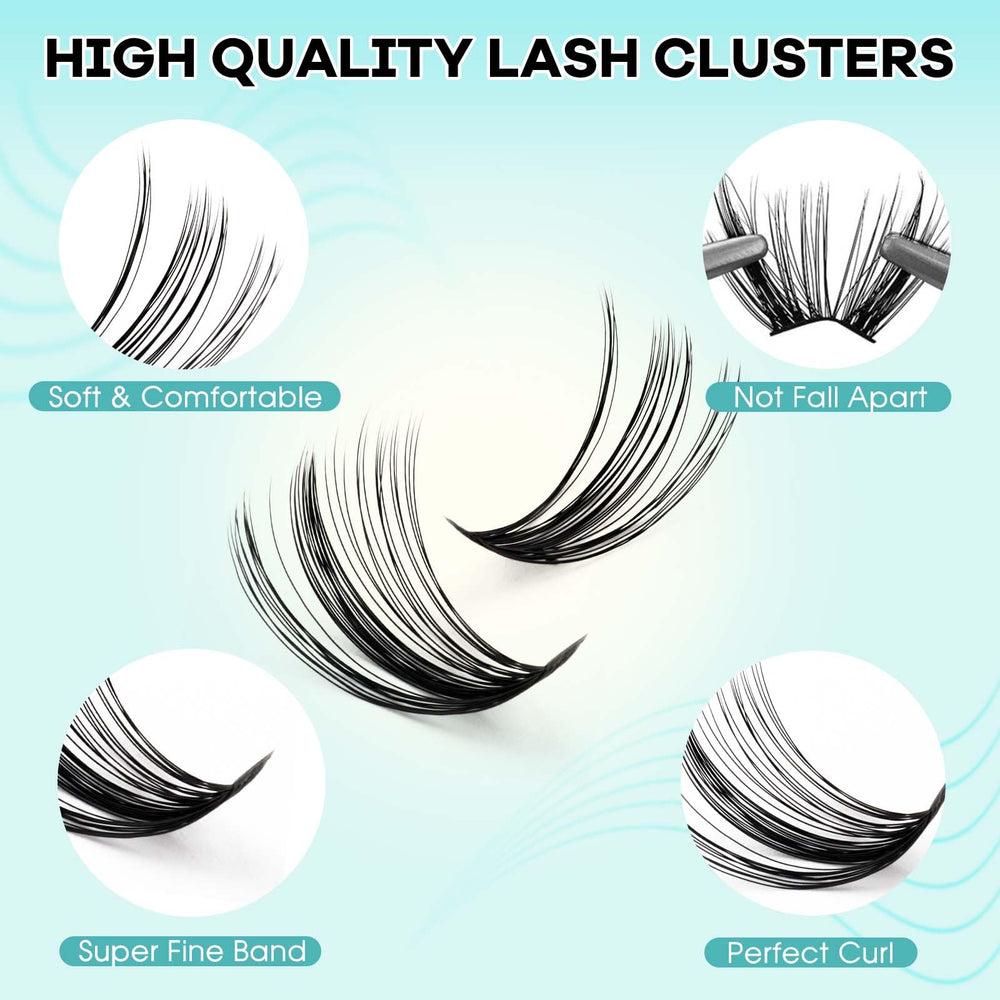 GEMERRY Eyelash Tweezers with precision grip for safe placement