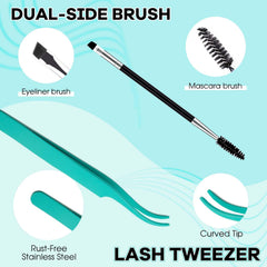 GEMERRY Lash Clusters 10-18mm provide varied-length volume